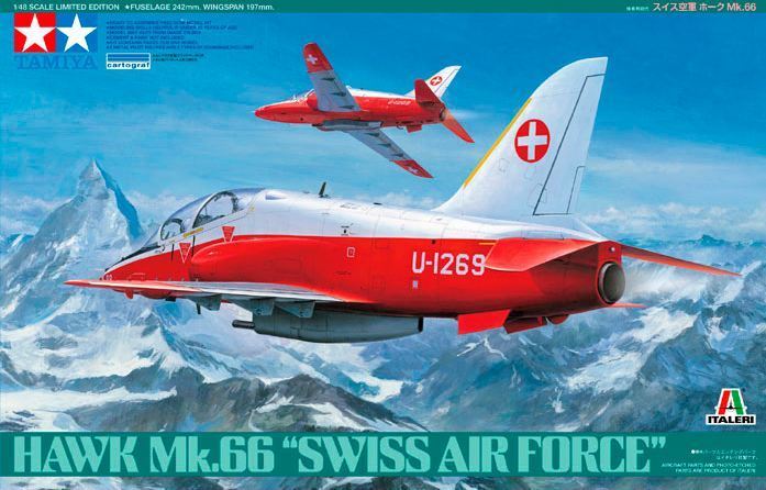 TAMIYA 89784 1/48 HAWK MK.66 "SWISS AIR FORCE"