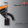 AFX 70621 18 " CURVE (1/8)