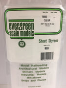 EVERGREEN 9006 .010 CLEAR STYRENE SHEET