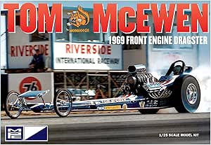 MPC 900 1/25 1969 TOM MCEWEN FRONT ENGINE DRAGSTER