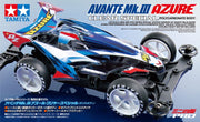 TAMIYA 95464 MINI 4WD AVANTE MK III AZURE CLEAR SPECIAL