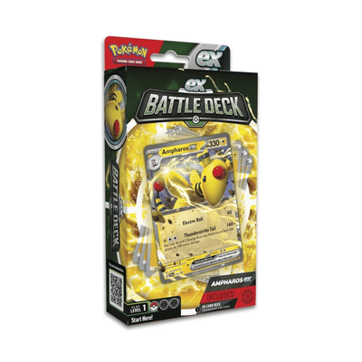 POKEMON AMPHAROS EX BATTLE DECK