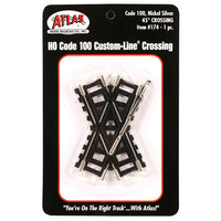 ATLAS 174 HO CODE 100 45 DEGREE CROSSING