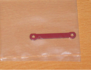 LOS A9955 ALUMINUM FRONT PIN BRACE XXX, T , NT