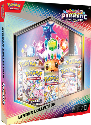 POKEMON PRISMATIC EVOLUTIONS BINDER COLLECTION