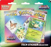 POKEMON PRISMATIC EVOLUTIONS STICKER COLLECTION LEAFEON