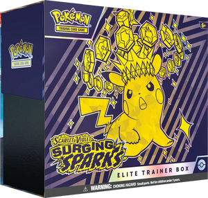 POKEMON SURGING SPARKS ETB ELITE TRAINER BOX (SEALED)