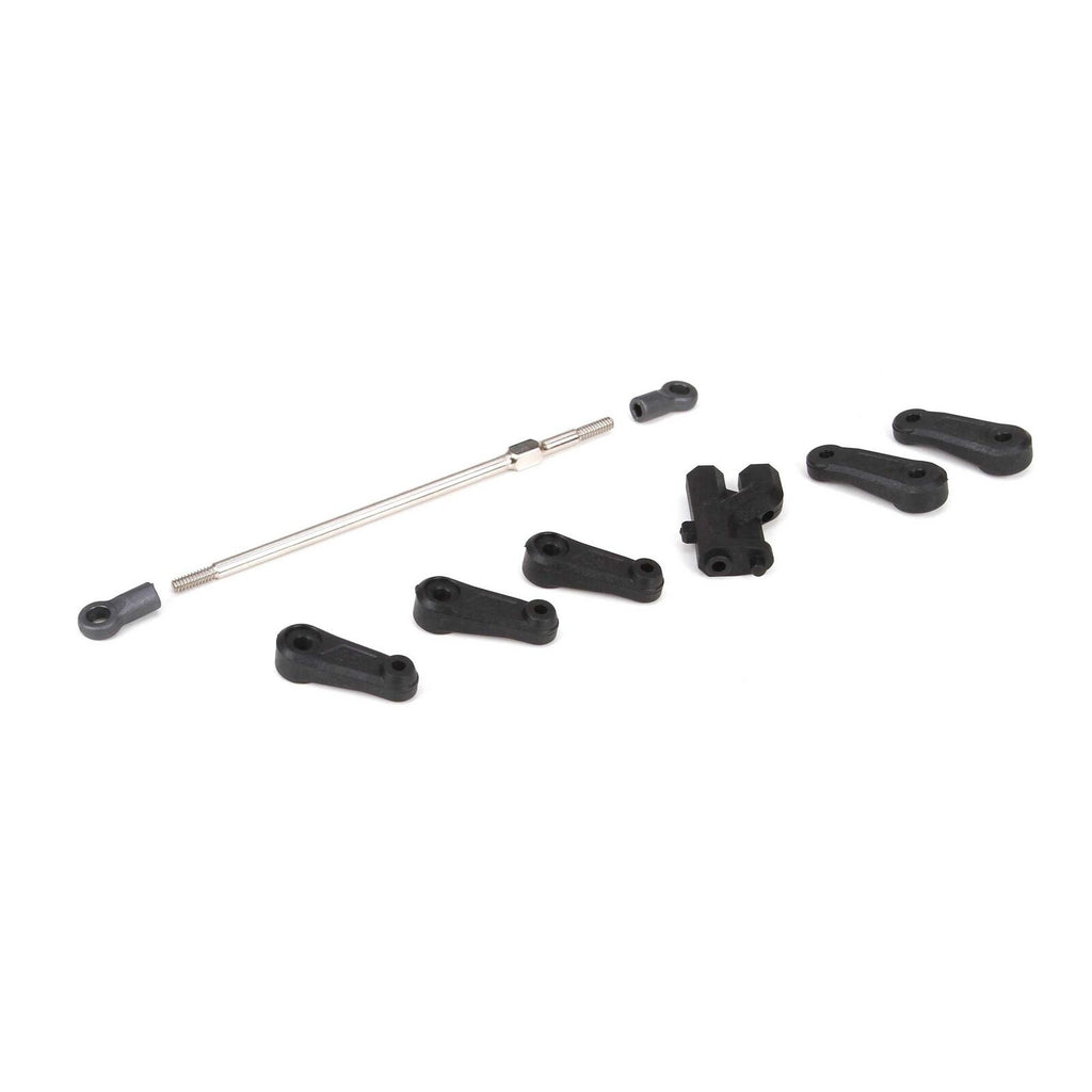 TLR 234024 SERVO AND STEERING HORN SET 22-4