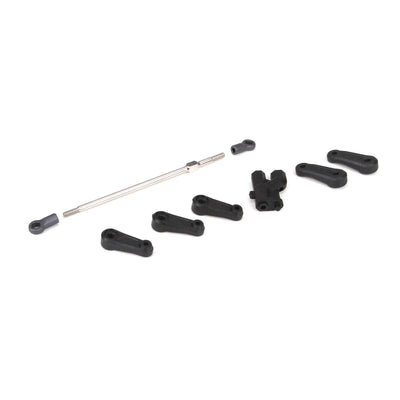 TLR 234024 SERVO AND STEERING HORN SET 22-4
