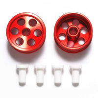 TAMIYA 95516 MINI 4WD HG ALUMINUM REVERSIBLE WHEELS RED