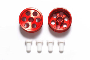 TAMIYA 95516 MINI 4WD HG ALUMINUM REVERSIBLE WHEELS RED