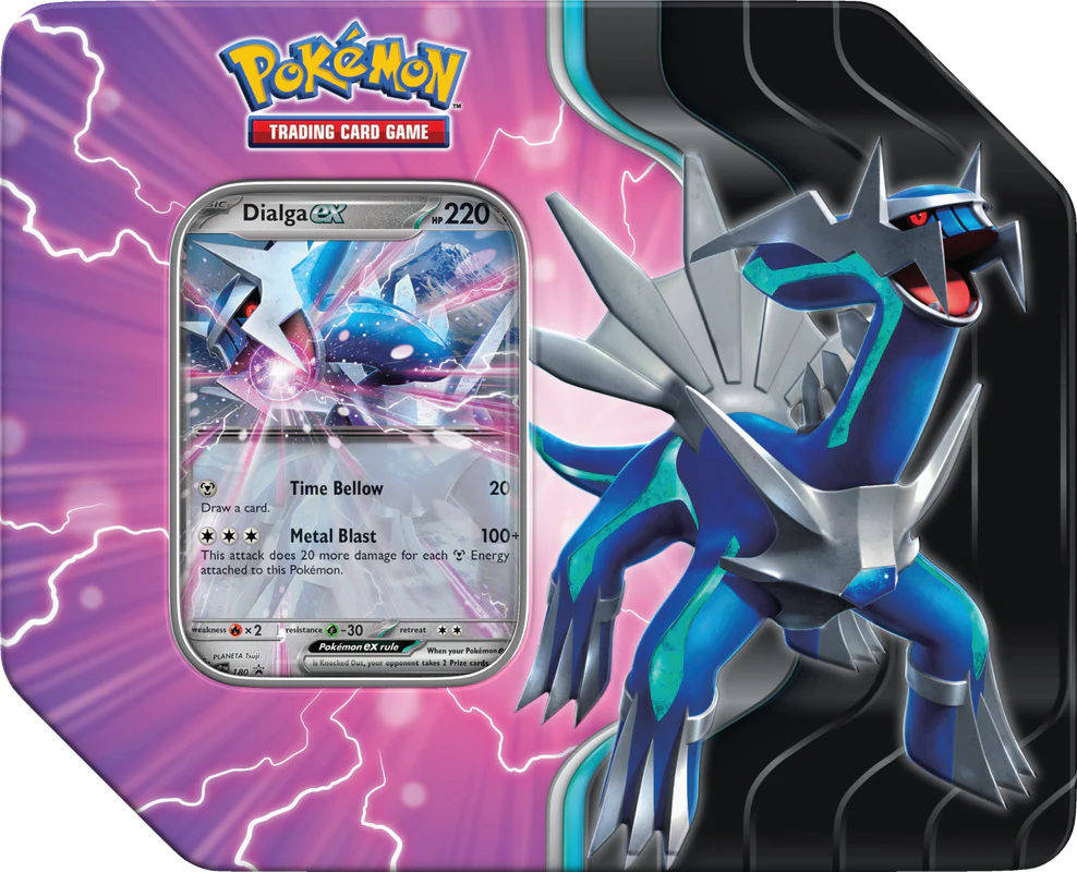 DIALGA EX Azure Legends Tin