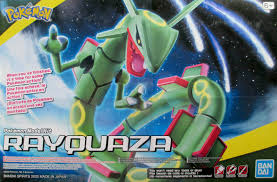 BANDAI 2536561 POKEMON RAYQUAZA PLASTIC MODEL