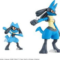 BANDAI 2528754 POKEMON RIOLU & LUCARIO PLASTIC MODEL