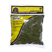 WOODLAND FC182 FOLIAGE CLUMP LIGHT GREEN