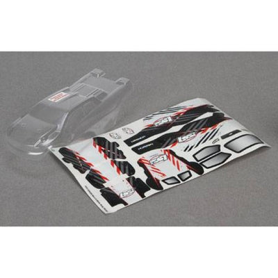 LOS B1777 MICRO TRUGGY BODY SET: CLEAR