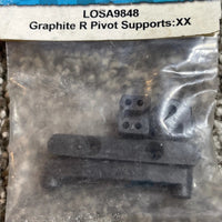 LOS A9848 GRAPHITE REAR PIVOT SUPPORT SET XXX-4