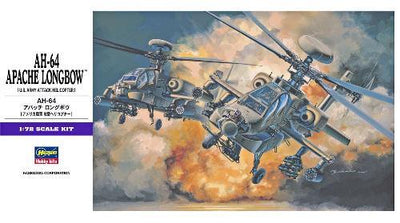 HASEGAWA 00536 1/72 AH-64 APACHE LONGBOW HELI | PINNACLE HOBBY