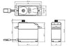 SAVOX B06KG BUDGET ANALOG SERVO .11 SEC