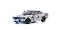 KYOSHO MZP472BL ASC MA-020 NISSAN SKYLINE 2000GT-R (KPGC10) Racing 1972 #15 BLUE