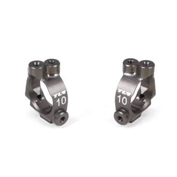 TLR 231025 ALUMINUM CASTER BLOCK 10 DEGREE 22-4