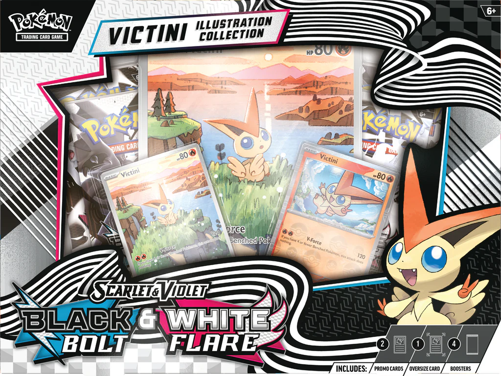 POKEMON SV10.5 UNOVA VICTINI ILLUSTRATION COLLECTION BOX