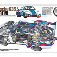 Tamiya 12057 1/12 Porsche 935 Martini | Pinnacle Hobby