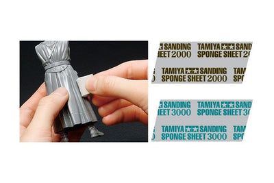 Tamiya 87147 #400 Grit Sanding Sponge | Pinnacle Hobby
