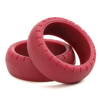 Tamiya 95482 Low Friction Large Diameter Arched Tires 2 pcs | Pinnacle Hobby