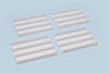 Tamiya 69574 Mini 4wd Straight Section Set White | Pinnacle hobby