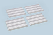 Tamiya 69574 Mini 4wd Straight Section Set White