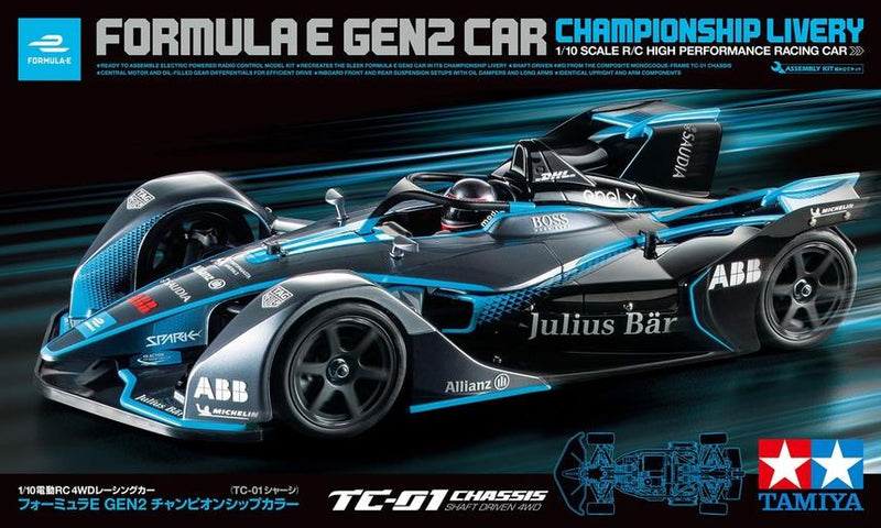 Tamiya 58681 Formula E Gen2 TC-01 Kit: Pinnacle Hobby | Pinnacle Hobby