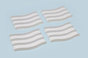 Tamiya 69575 Mini 4wd Wave Section Chicane White | Pinnacle Hobby