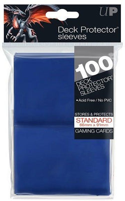 Ultra Pro Standard Card Sleeves Dark Blue (100 pack) | Pinnacle Hobby
